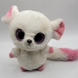 Yoohoo and Friends White and Pink Plush Whistles Stuffed Animal